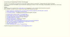 Desktop Screenshot of fortran.gantep.edu.tr