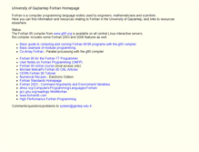 Tablet Screenshot of fortran.gantep.edu.tr