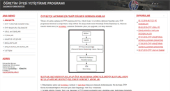 Desktop Screenshot of oyp.gantep.edu.tr