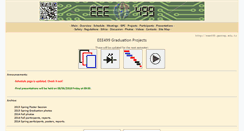 Desktop Screenshot of eee499.gantep.edu.tr